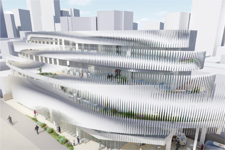 建物外観の全体イメージ